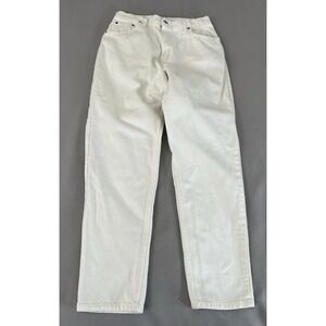 Vintage Levi's Women's Jeans White Sz 14 Made USA